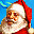 The Santa Claus screensaver screenshot